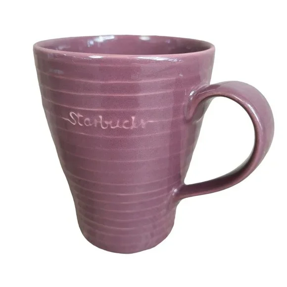 Starbucks, Design House Stockholm | Dining | Starbucks Coffee 209 Design  House Stockholm 2 Oz Embossed Ribbed Eggplant Purp | Poshmark